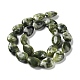 Natural Teardrop Xinyi Jade/Chinese Southern Jade Beads Strands(G-L242-23)-3