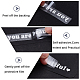 PVC You Are Beautiful Self Adhesive Car Stickers(STIC-WH0013-10A)-6