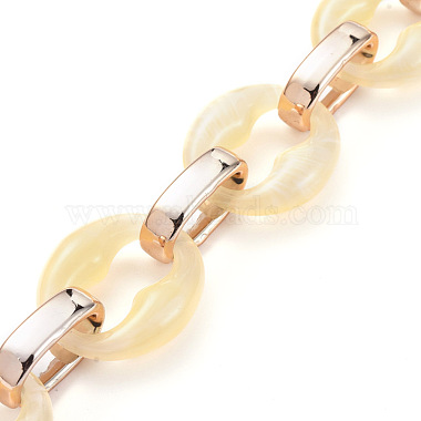 Wheat Acrylic Cable Chains Chain