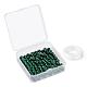 100pcs 8mm perles rondes en malachite naturelle(DIY-LS0002-33)-7