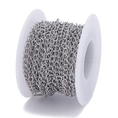 304 Stainless Steel Twisted Chains(CHS-A003K-0.6mm)-5