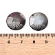 natürliche schwarze Lippenmuschel geschnitzte Cabochons(SSHEL-T017-04A)-3