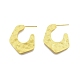 Rack Plating Brass Pentagon Stud Earrings(EJEW-G322-18MG)-1