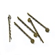 Iron Hair Bobby Pin Findings(IFIN-L032-06AB-NF)-1