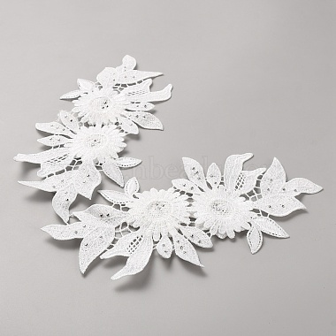 accessoires d&eacute;coratifs en polyester(PATC-WH0008-104B)-2