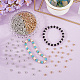 2000Pcs 2 Colors CCB Plastic Beads(CCB-PA0001-01)-3