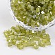 Lustre couleurs transparentes perle 6/0 cube trous ronds plaqué perles de rocaille en verre(SEED-I002-F104)-1