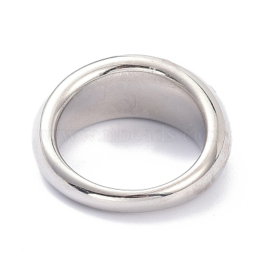 304 палец кольца из нержавеющей стали(X-RJEW-F115-04C-P)-3
