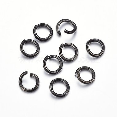Gunmetal Ring Stainless Steel Open Jump Rings