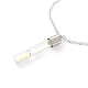 Ожерелья с подвесками из светящегося сплава(NJEW-F284-08A)-2
