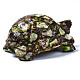 Черепаха в сборе из натурального бронзита и синтетической имперской яшмы(G-N330-39B-02)-2
