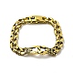 Men's Alloy Interlocking Knot Link Bracelet with Curb Chains(BJEW-A129-03AG)-1