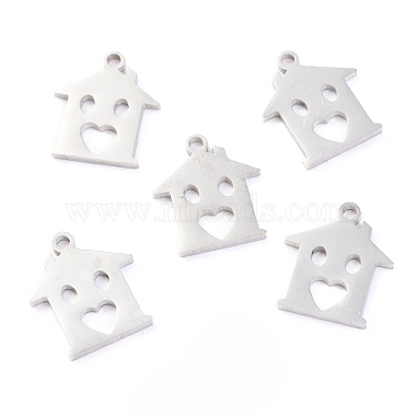 Stainless Steel Color Building 304 Stainless Steel Charms