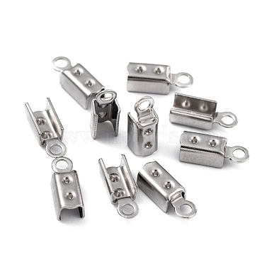 304 Stainless Steel Folding Crimp Ends(STAS-R065-36)-5