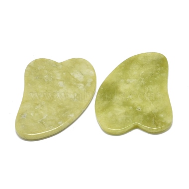 Natural Lemon Jade Gua Sha Boards(G-H268-C01-B)-3
