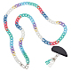 WADORN 1Pc Acrylic Curb Chain Mobile Strap(HJEW-WR0001-10)-1