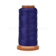 Polyester Threads, for Jewelry Making, Midnight Blue, 0.7mm, about 437.44 yards(400m)/roll(NWIR-G018-E-10)