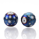 Christmas Electroplate Glass Beads(X-EGLA-R113-07F)-2