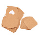 boîtes de rangement carrées en papier kraft pour bijoux(CON-TAC0001-04B)-1