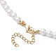 Shell Pearl Necklaces(NJEW-JN04862)-5