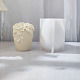 Tarro diy con moldes para velas de silicona con forma de flor(CAND-PW0014-11B)-1