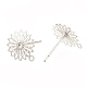 Accessoires de clous d'oreilles en laiton(KK-S345-256B)-2