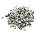 Natural Green Spot Jasper Chip Beads, No Hole/Undrilled, 3~9x3~5x3~5mm(GG-CBABB01-02)