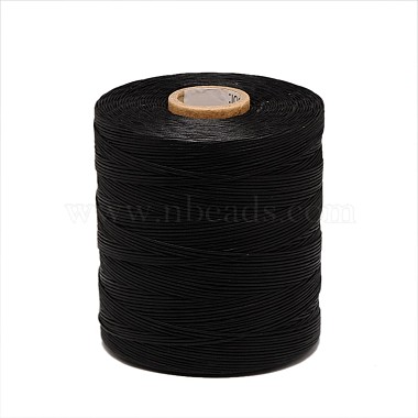 1mm Black Waxed Polyester Cord Thread & Cord