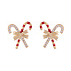 Alloy Enamel Stud Earrings(FS-WG41D3C-01)-5