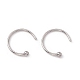 C-Shaped 304 Stainless Steel Ear Cuff Findings(STAS-G266-17A-P)-2