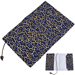 A6 Cloth Book Covers, Auspicous Cloud Pattern, Black, 120x150x2.5mm(DIY-WH0430-377A)