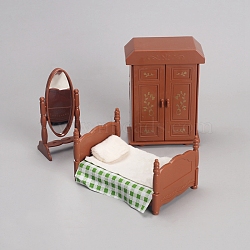 Wooden Miniature Ornaments, Micro Landscape Home Dollhouse Accessories, Sienna, Package Size: 120x55x115mm(PW-WG3F5F9-01)