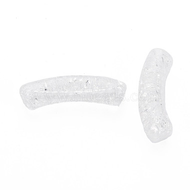 Perles en acrylique transparentes craquelées(CACR-S009-001A-NA)-2