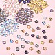 30Pcs Electroplate Glass Beads(EGLA-YW0006-16A)-5