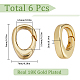 6Pcs Brass Spring Gate Rings(KK-SC0003-80)-2