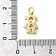 Brass Micro Pave Cubic Zirconia Charms(KK-C139-10G)-3