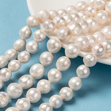 Natural Baroque Pearl Keshi Pearl Beads Strands(PEAR-Q004-39)-6