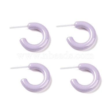 Hypoallergenic Bioceramics Zirconia Ceramic Ring Stud Earrings(EJEW-Z023-02E)-3