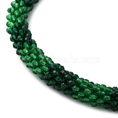 Glass Crochet Beaded Necklace(NJEW-Z029-04D)-3
