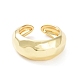 Brass Open Cuff Rings for Women(RJEW-D016-08G)-2