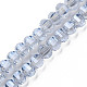 Chapelets de perles en verre transparent électrolytique(EGLA-N002-31-F06)-1