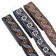 fingerinspire 10.5m 3 styles rubans de polyester de broderie de style ethnique(OCOR-FG0001-43)-1