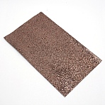Imitation Leather Fabric, for Garment Accessories, Saddle Brown, 33x20cm(DIY-WH0224-07A)