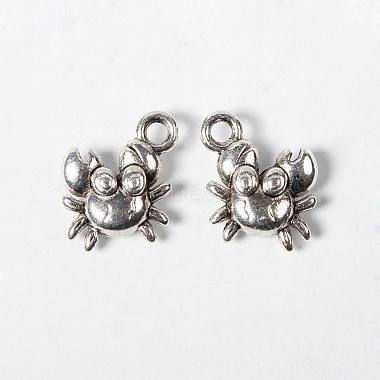 Antique Silver Crab Alloy Charms