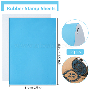 Synthetic Rubber Stamp Sheet(DIY-WH0320-73)-2