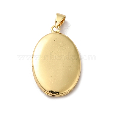 pendentifs de médaillon en laiton de placage de rack respectueux de l'environnement(KK-F853-23G)-2