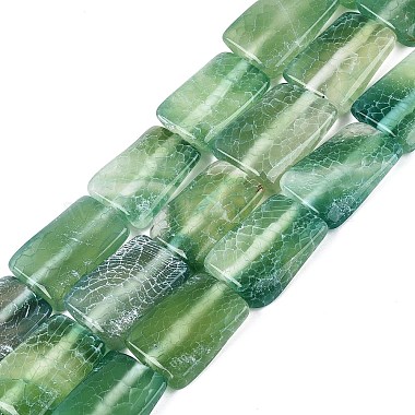perles en agate naturelle patin&eacute;e(G-Q606-42E)-2