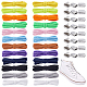 12Sets 12 Colors Elastic No Tie Shoe Laces(DIY-CA0004-21)-1