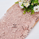 Star Moon Pattern Embroidered Polyester Mesh Fabrics(DIY-WH0430-384B)-4