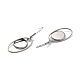 201 Stainless Steel Earring Hooks(STAS-Z036-02P)-2